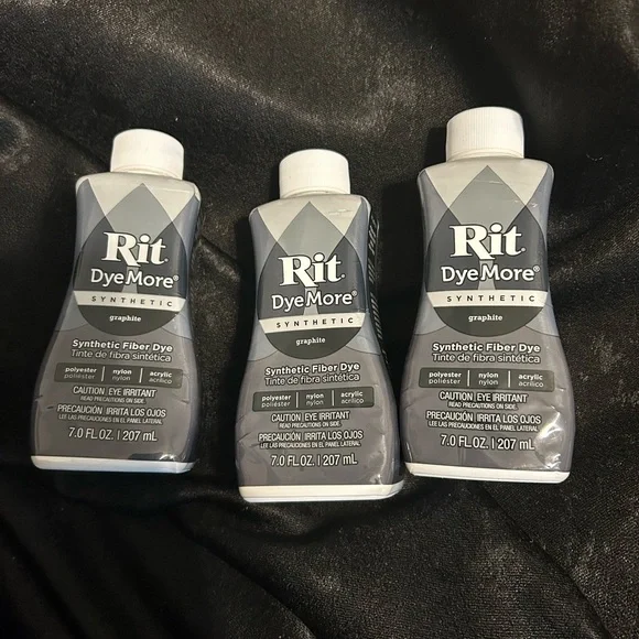 RIT DyeMore Synthetic Fiber Dye in Color Graphite - Picture 1 of 6